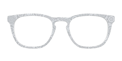 The Pale Gray Medallion Lace