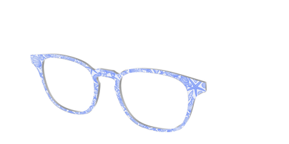 The Reef Blue Shell Lace