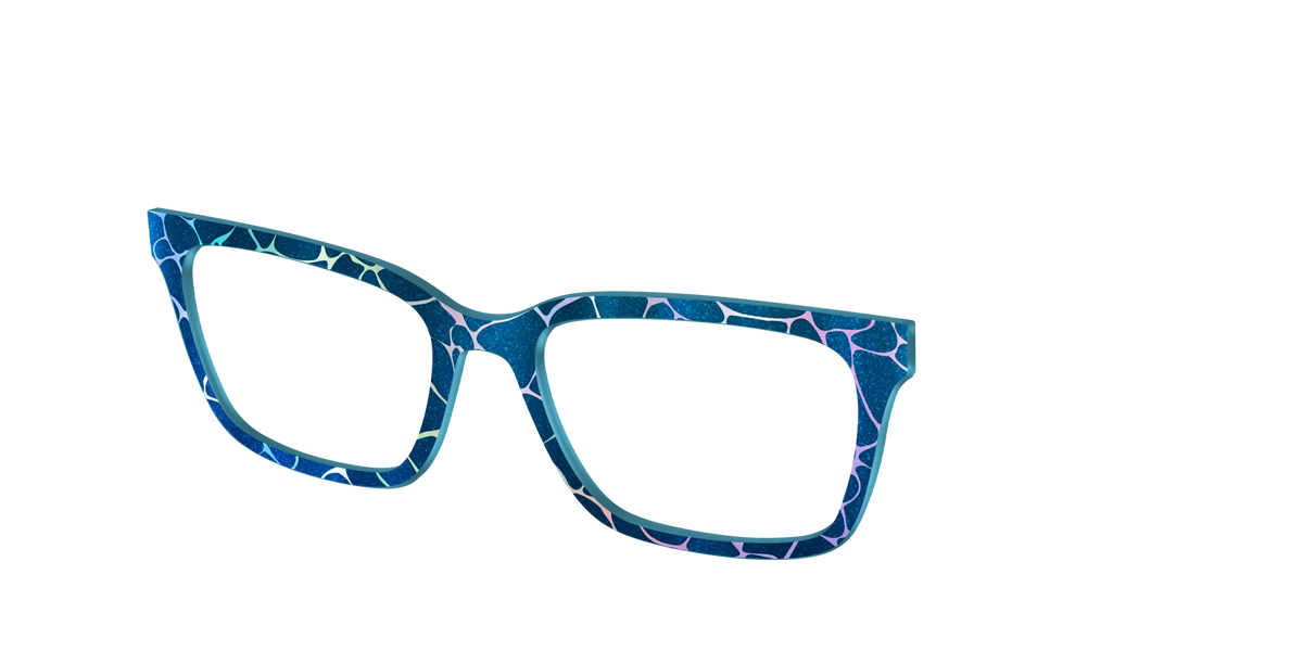 The Teal Shimmer Holographic Pool