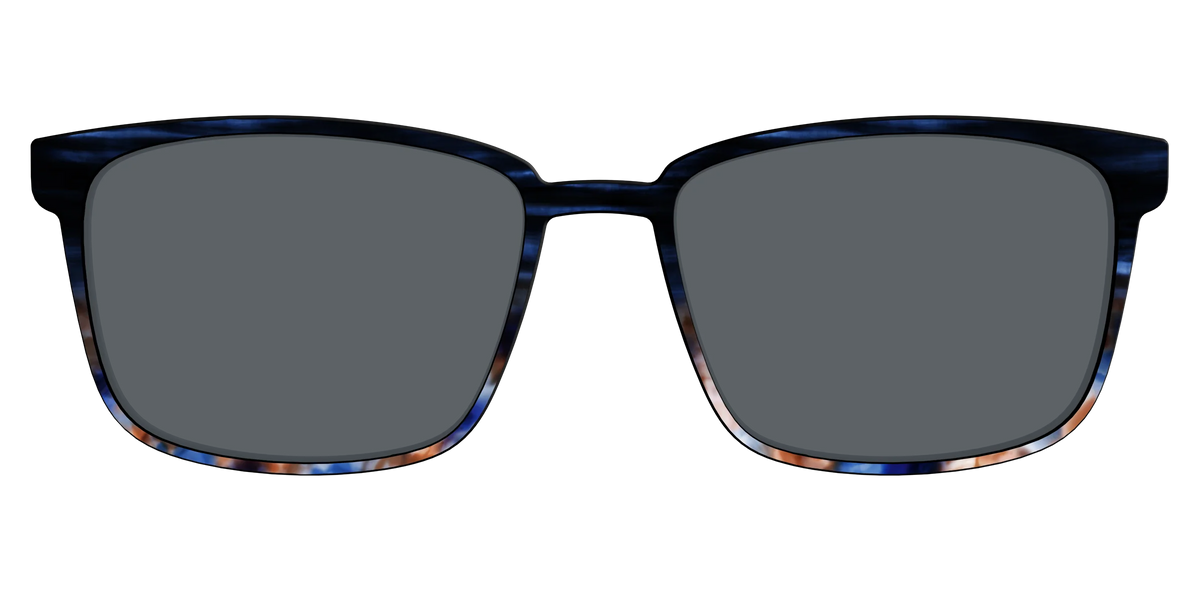 The Polarized Blue Horn Tortoise Sun Top