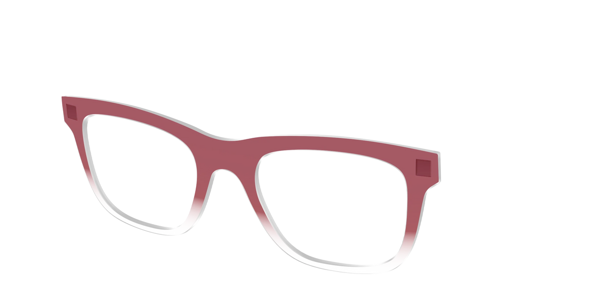The Burgundy Gradient Crystal