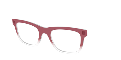 The Burgundy Gradient Crystal