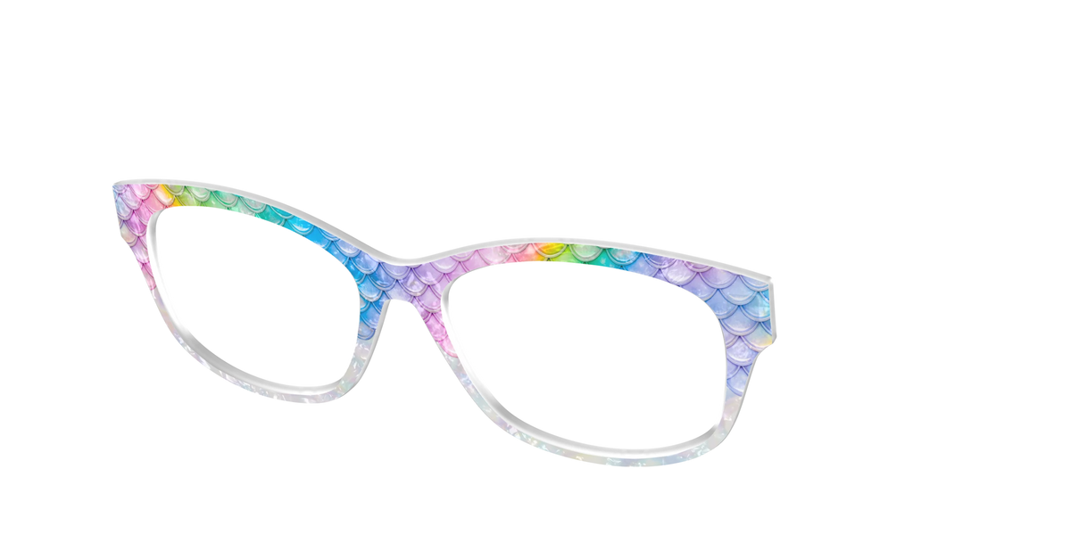 The Rainbow Pearl Scales Crystal