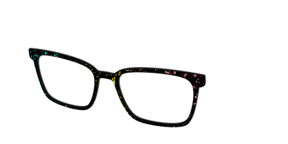 The Rainbow Foil Splatter