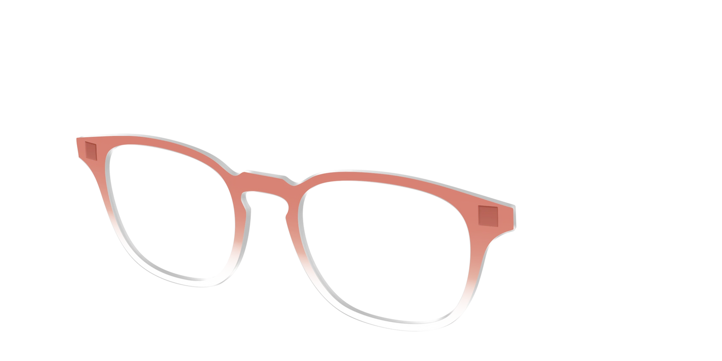 The Burnt Orange Gradient Crystal