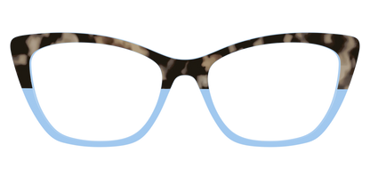 The Denim Tortoise Crystal Split