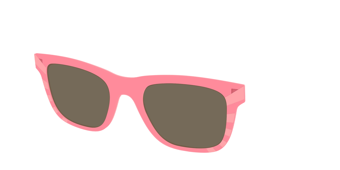 The Polarized Fruit Punch Sunburst Sun Top