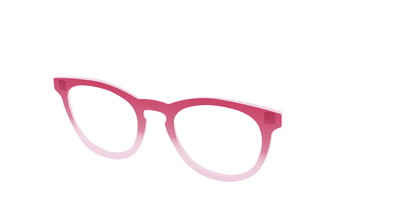 The Flamingo to Blush Gradient Crystal