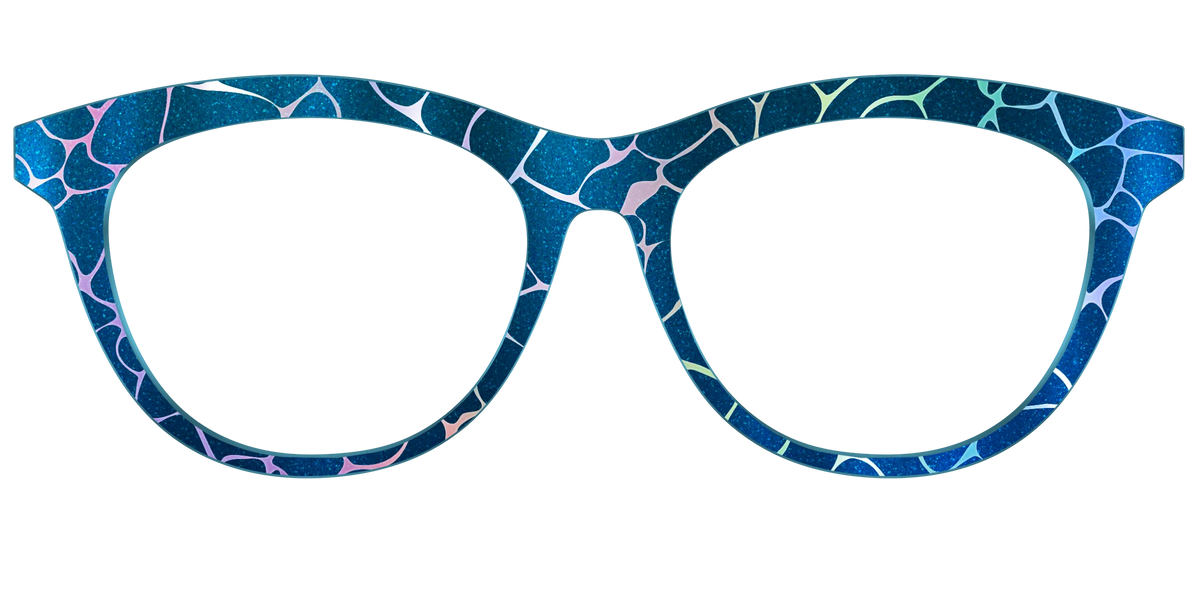 The Teal Shimmer Holographic Pool
