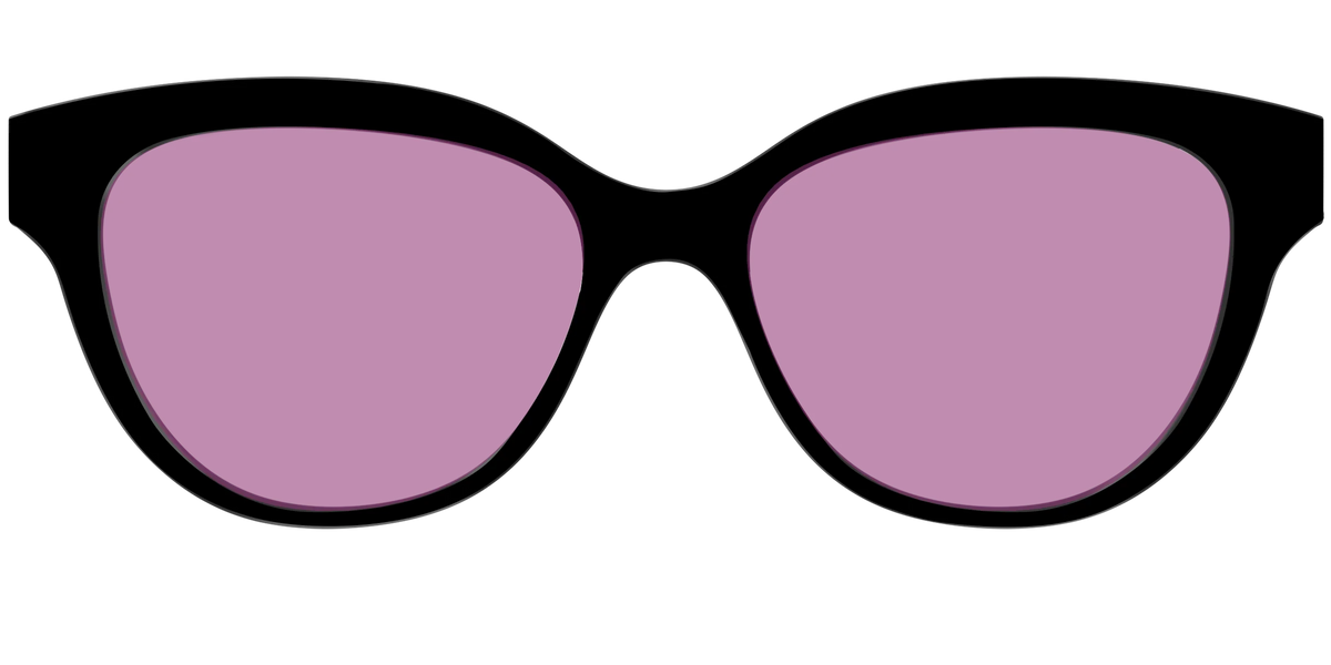 The Black with Pink Racquet Sport Lens