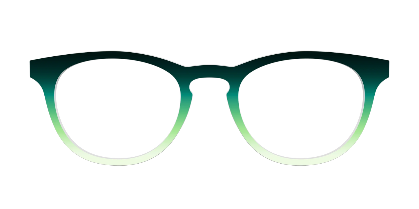 The Jade to Chartreuse Gradient