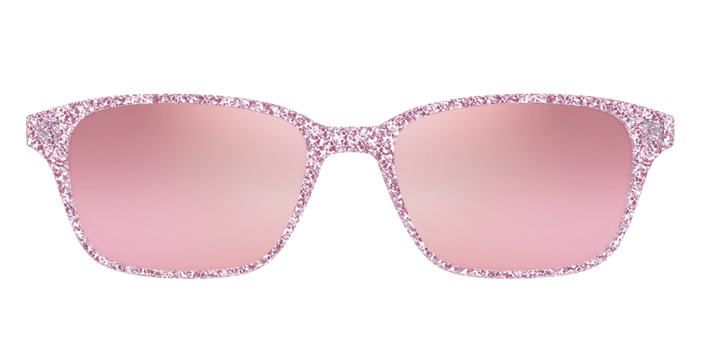 The Polarized Rose Gold Sparkle Sun Top