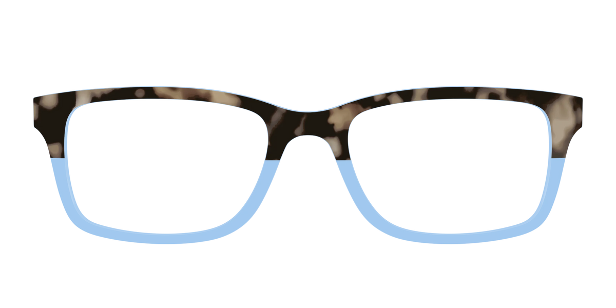 The Denim Tortoise Crystal Split