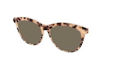 The Polarized Bisque Tortoise Split Sun Top
