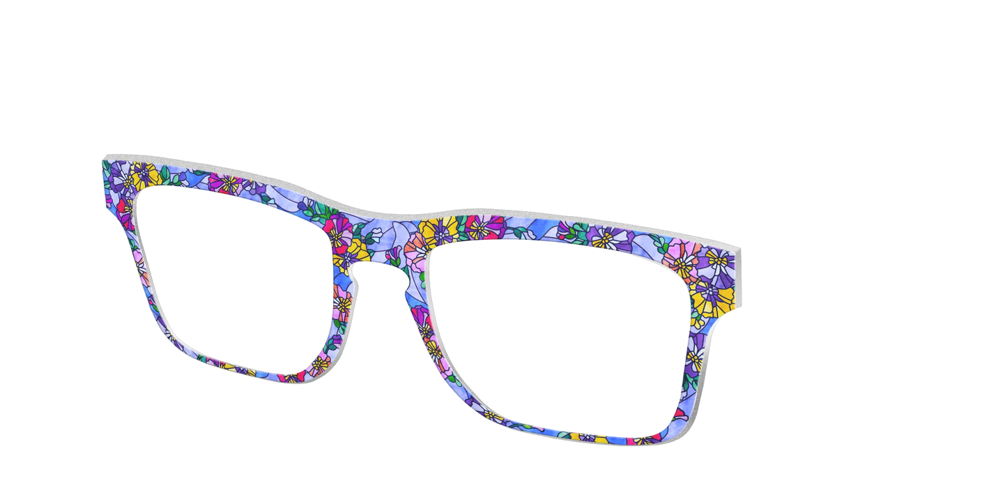 The Pansy Stained Glass