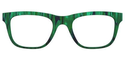 The Emerald Moire Stripes