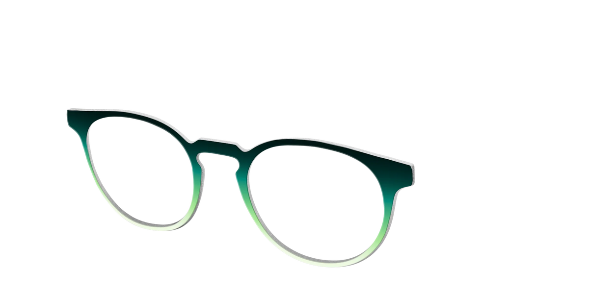 The Jade to Chartreuse Gradient