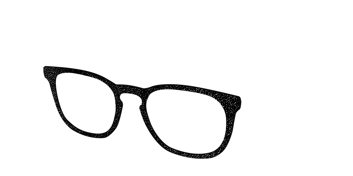 The Black Holographic Mini Dot