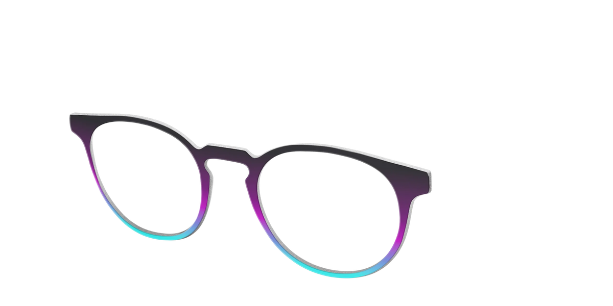 The Licorice to Seafoam Gradient