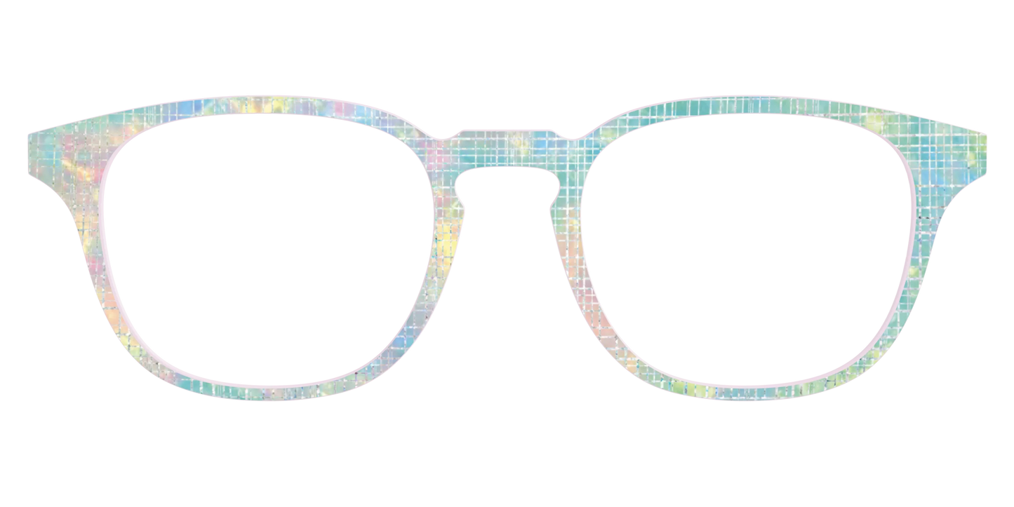 The Pastel Gradient with Holographic Hatching