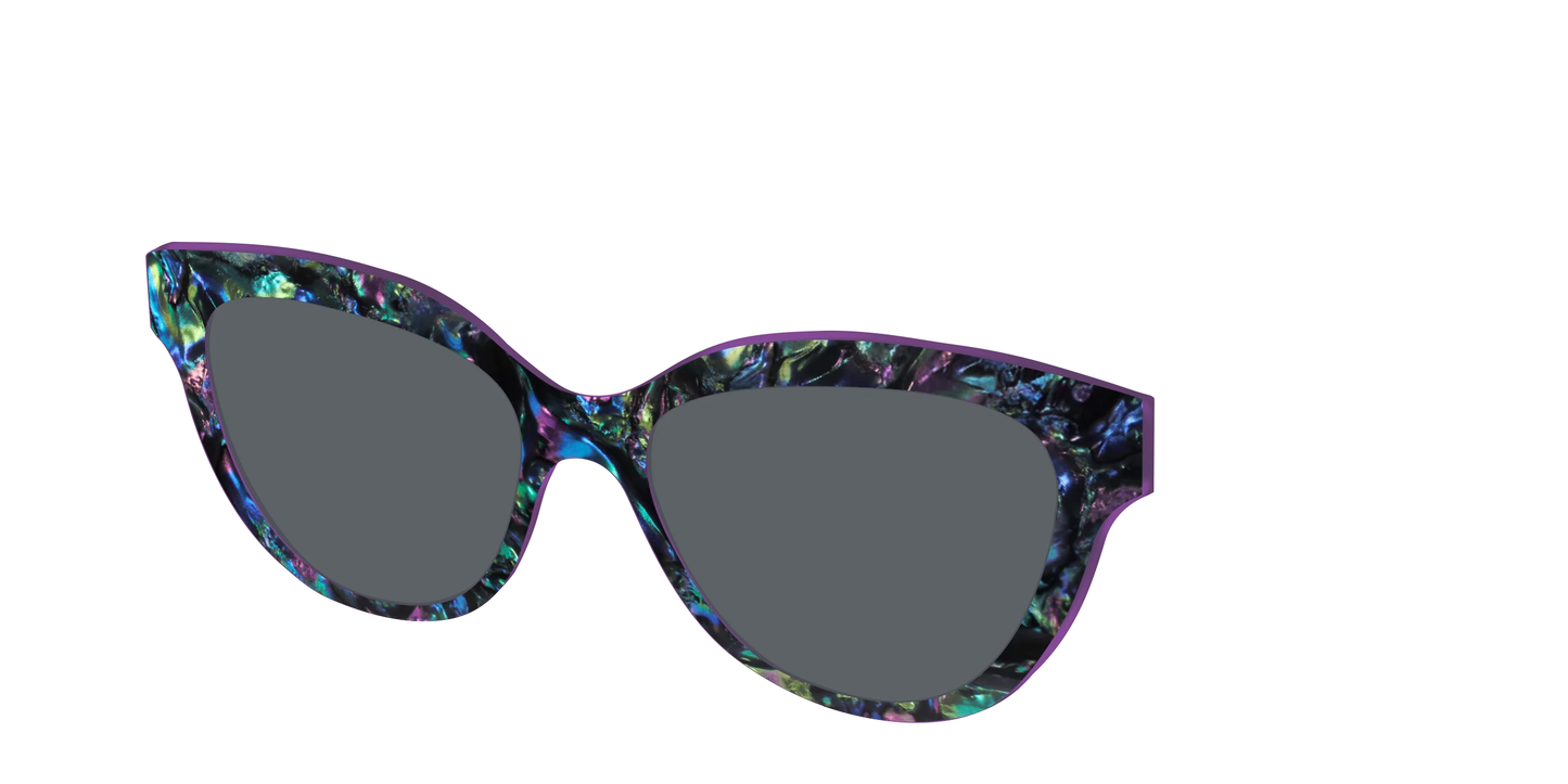 The Polarized Abalone Sun Top