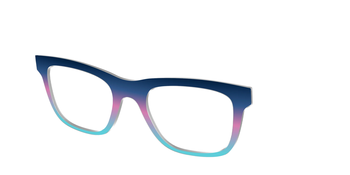 The Midnight to Aquamarine Gradient