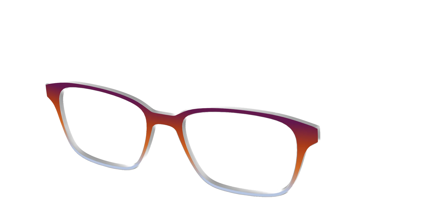 The Raspberry to Periwinkle Gradient