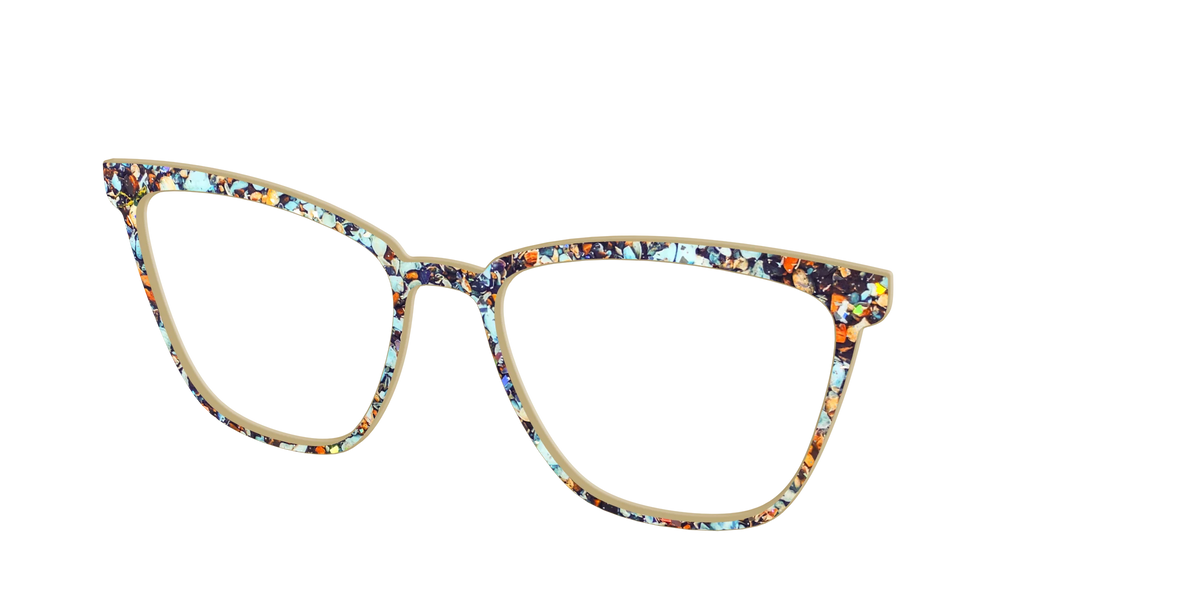 The Seashell Tortoise with Holographic Glitter