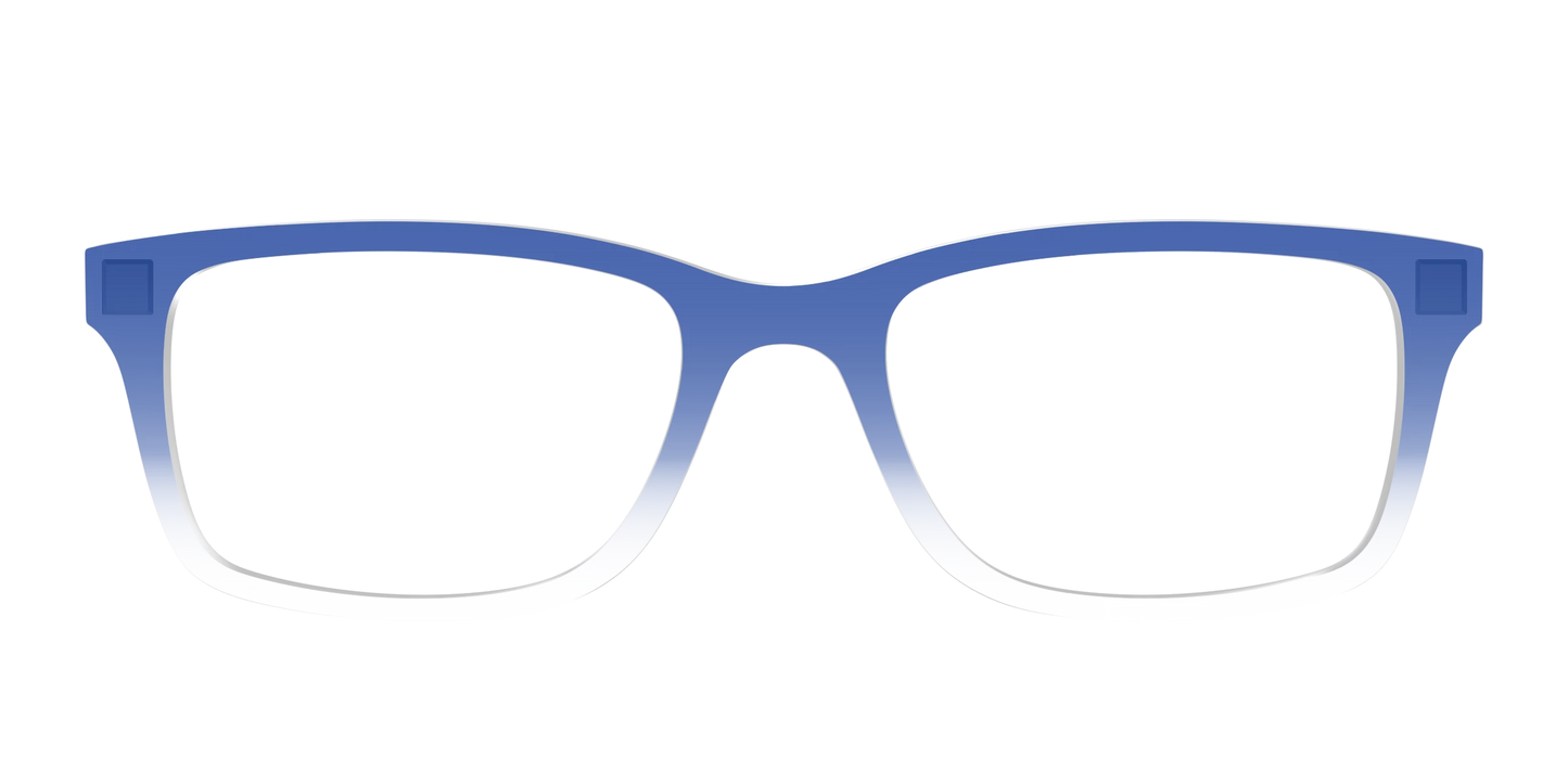 The Indigo Gradient Crystal