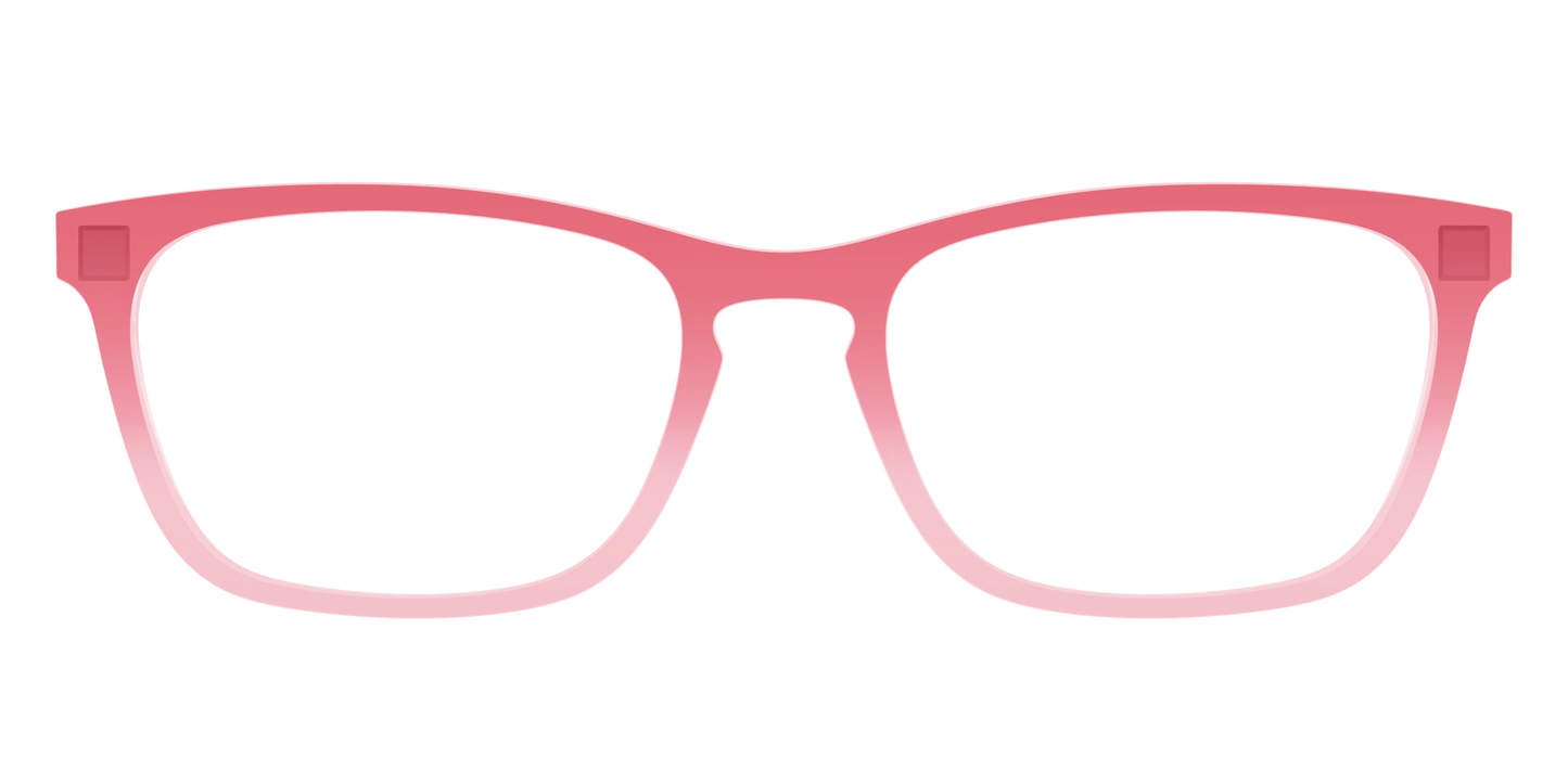 The Red to Coral Gradient Crystal