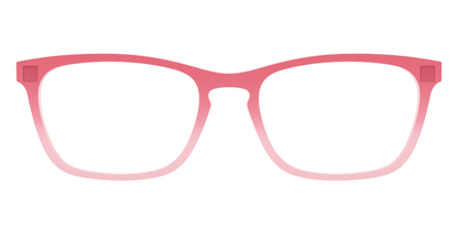 The Red to Coral Gradient Crystal