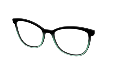 The Black to Spearmint Gradient