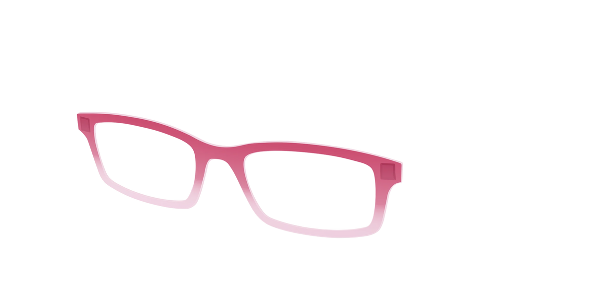 The Flamingo to Blush Gradient Crystal
