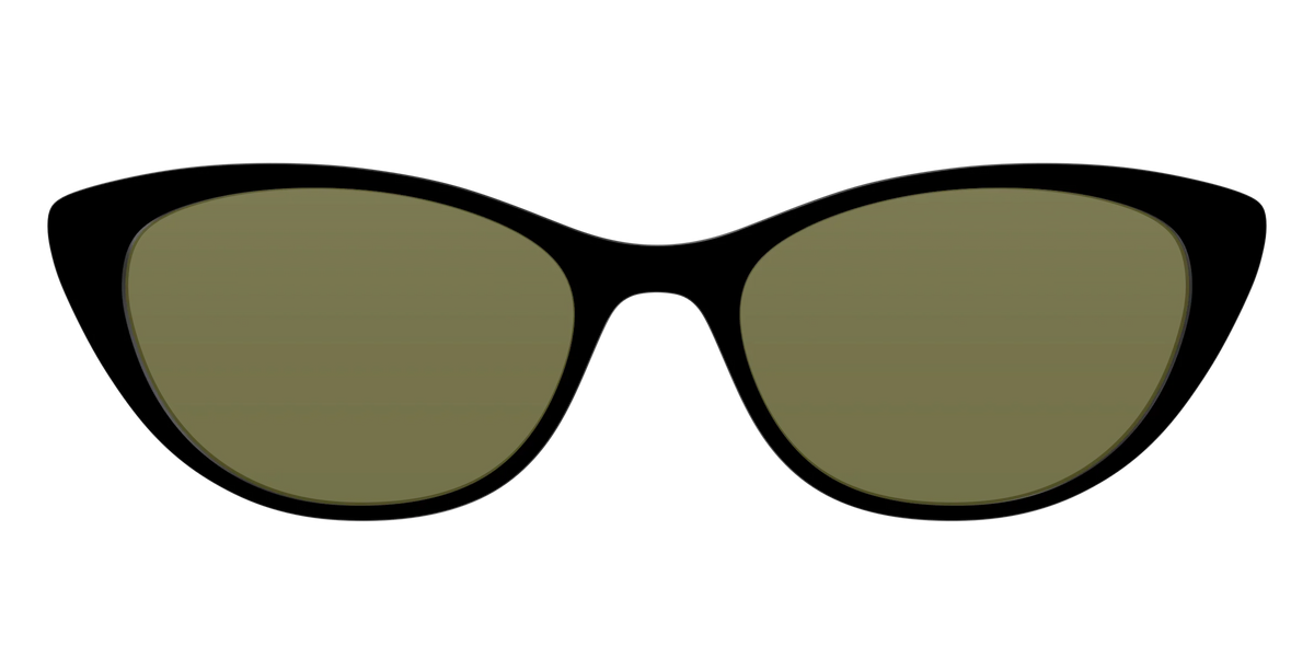 The Black with Green Racquet Sport Lens