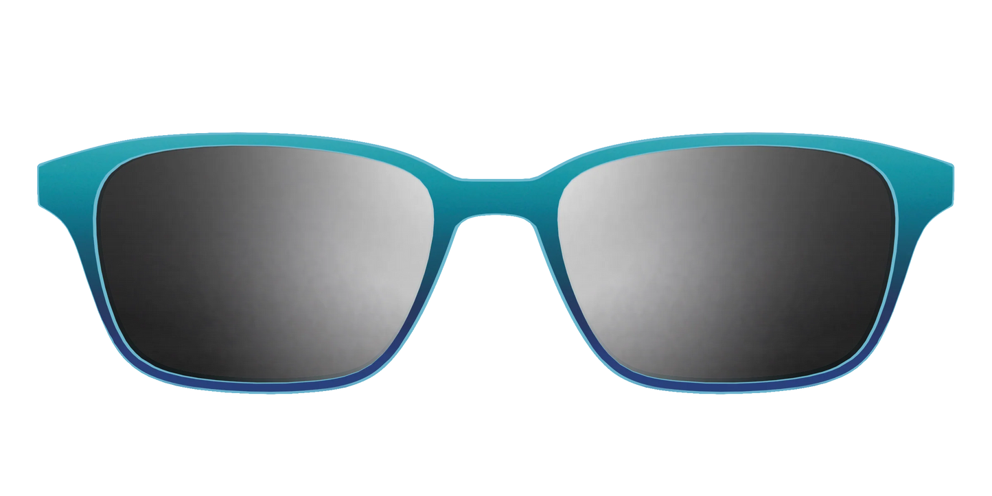 The Polarized Ocean Blue Sun Top