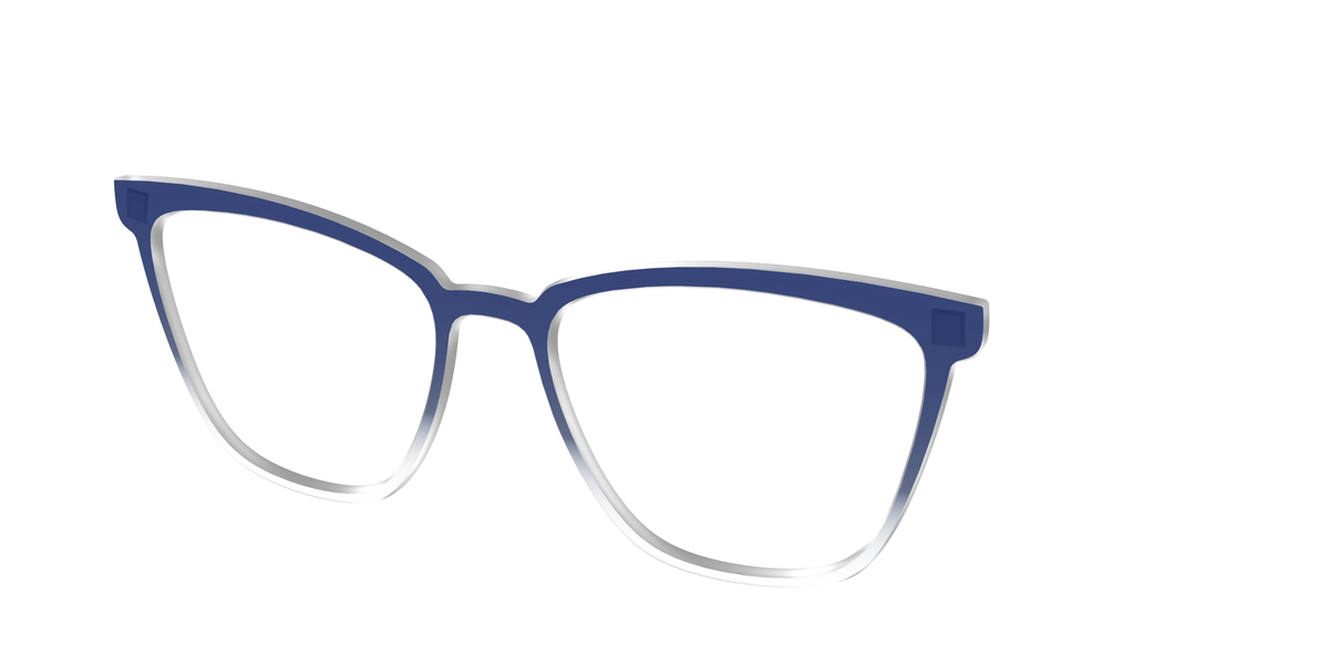 The Navy Gradient Crystal