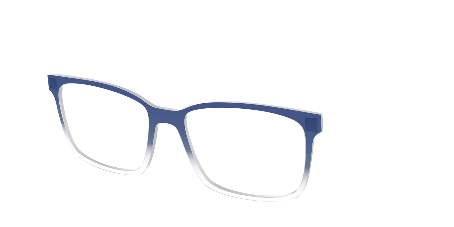 The Navy Gradient Crystal