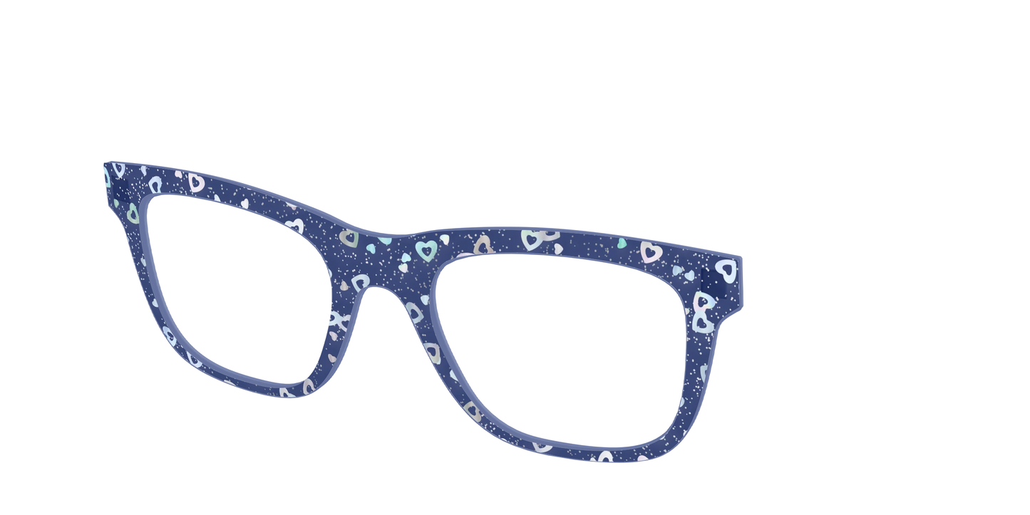 The Denim Heart Glitter Crystal