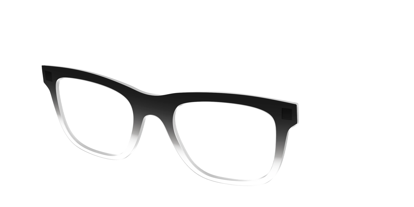 The Black Gradient Crystal