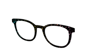 The Rainbow Foil Splatter