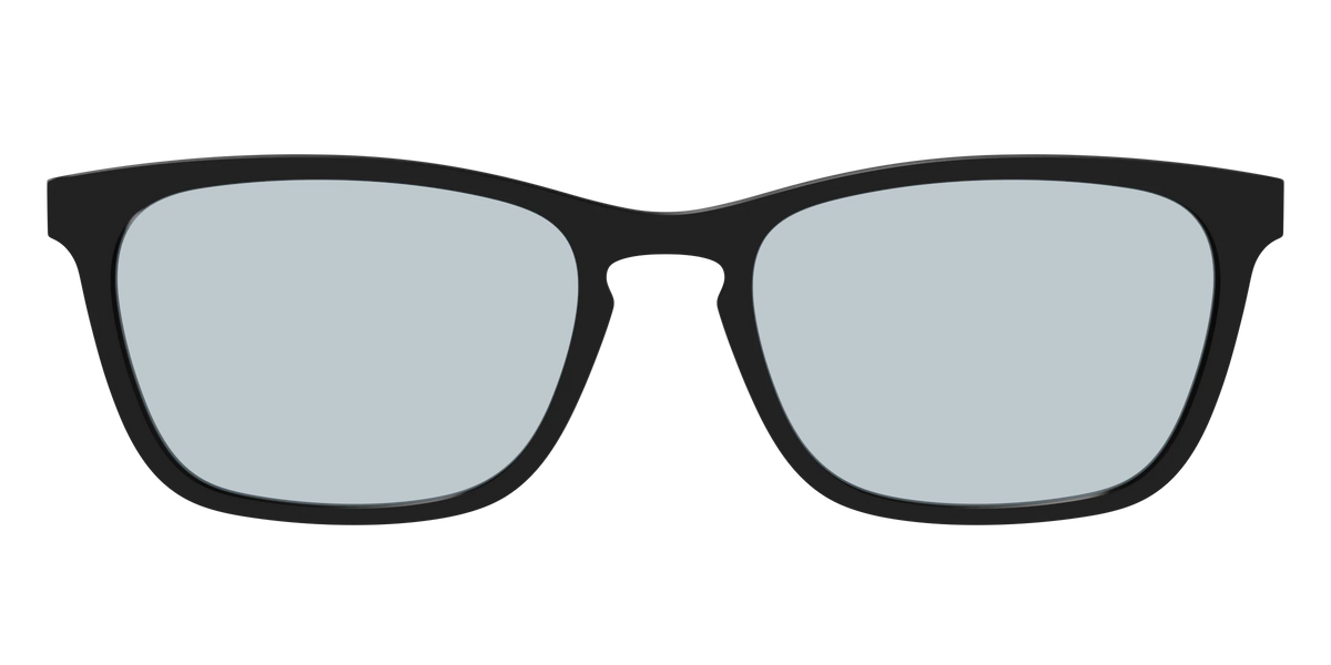 The Black With Slate Blue Lens
