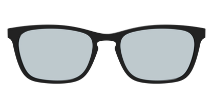 The Black With Slate Blue Lens