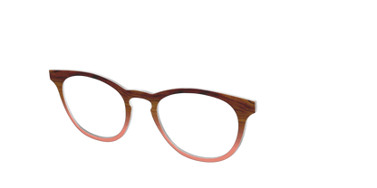 The Woodgrain to Peach Gradient