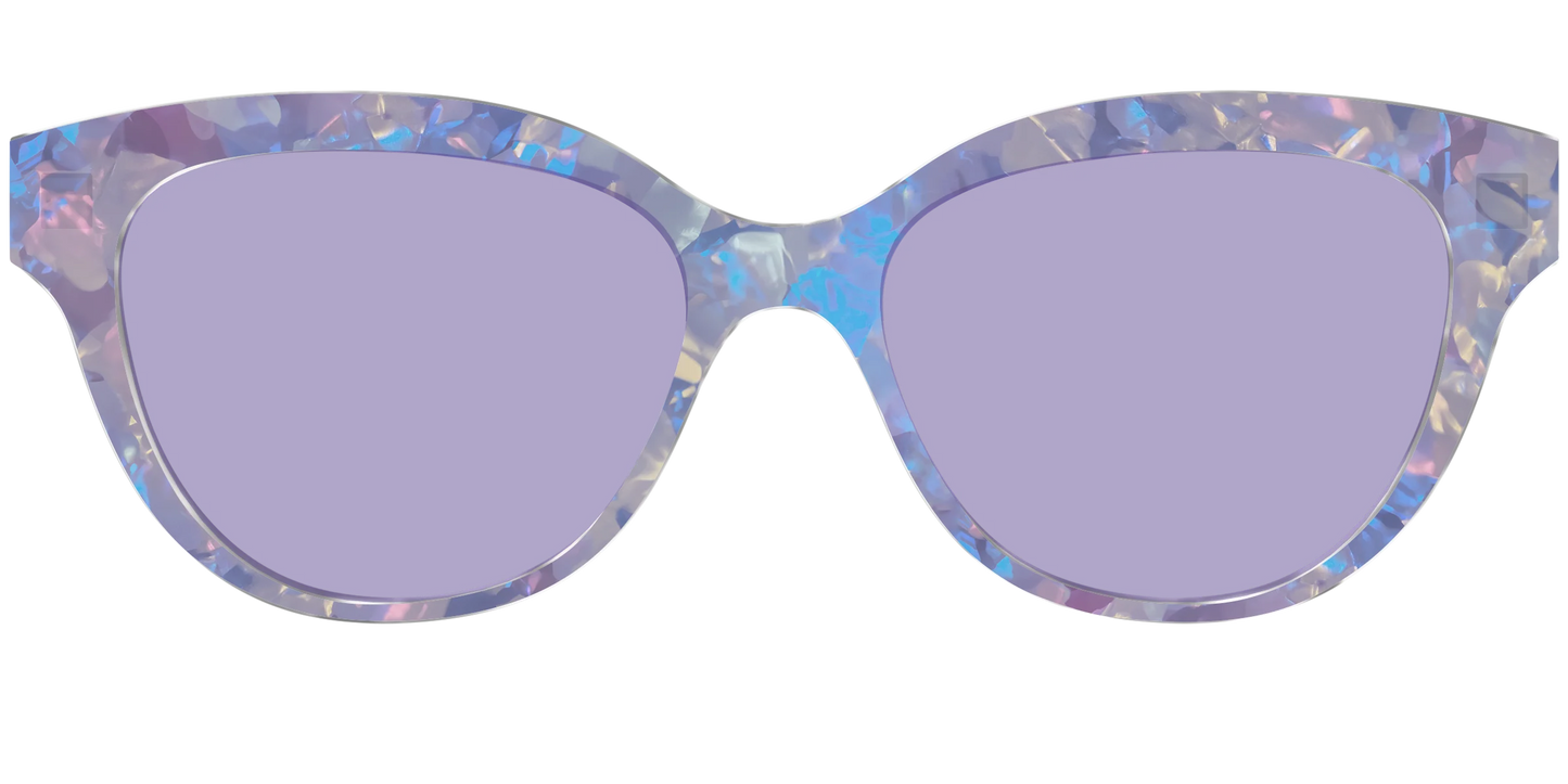 The Lavender Pearl Tort With Celestial Purple Lens