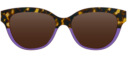 The Polarized Lavender Tortoise Split Sun Top