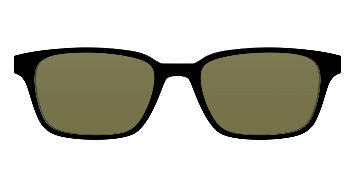 The Black with Green Racquet Sport Lens