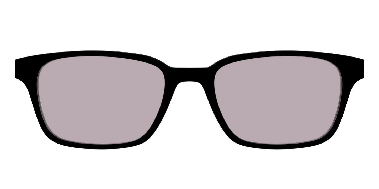 The Black with Gray Gaming Lens