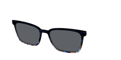 The Polarized Blue Horn Tortoise Sun Top