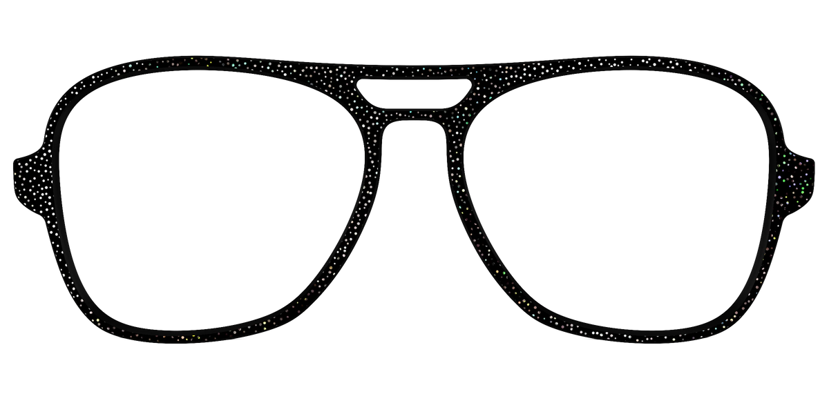The Black Holographic Mini Dot