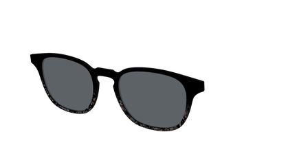 The Polarized Shaded Tortoise Sun Top